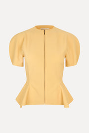 Stine Goya UK High-Neck Zip Top Top Sunlight