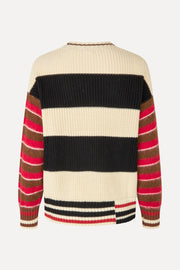 Stine Goya UK Hybrid Stripe Sweater Knit Hybrid Stripe