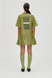 Stine Goya UK Jersey Tee Dress Dress Grasshopper