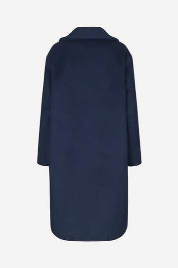 Stine Goya UK Kamari Coat Coat Berry Blue