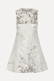 Stine Goya UK Kick Pleat Mini Dress Dress Lurex Garden