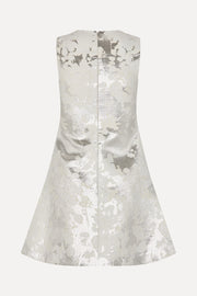 Stine Goya UK Kick Pleat Mini Dress Dress Lurex Garden