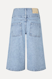 Stine Goya UK Logoed Loop Jorts Shorts Denim Blue