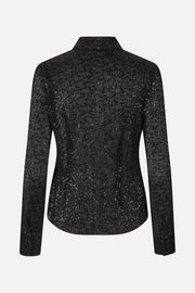 Stine Goya UK Long Sleeve Buttondown Top Black