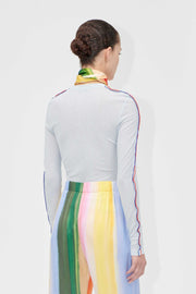 Stine Goya UK Long Sleeve Crewneck Top Top Light Blue