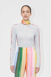 Stine Goya UK Long Sleeve Crewneck Top Top Light Blue