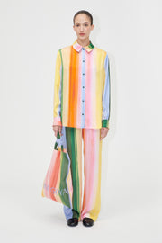 Stine Goya UK Long Sleeve Shirt Shirt Rainbow Hue