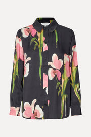 Stine Goya UK Long Sleeve Shirt Top Melting Flowers