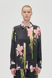 Stine Goya UK Long Sleeve Shirt Top Melting Flowers