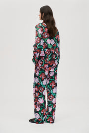 Stine Goya UK Long Sleeve Shirt Top Painted Rose Garden