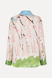 Stine Goya UK Long Sleeve Shirt Top Cherry Blossom
