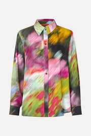 Stine Goya UK Long Sleeve Shirt Top Liquid Floral