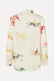 Stine Goya UK Long Sleeve Shirt Top Horses