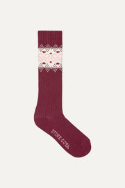 Stine Goya UK Long Socks Accessories Fairisle