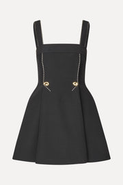 Stine Goya UK Mini Dress w/ Adjustable Straps Dress Jet Black