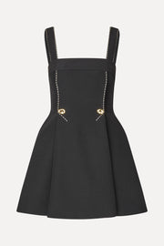 Stine Goya UK Mini Dress w/ Adjustable Straps Dress Jet Black