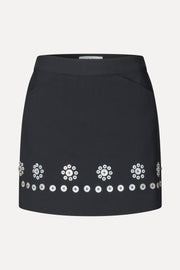 Stine Goya UK Mini Pencil Skirt Skirt Buttoned Flowers