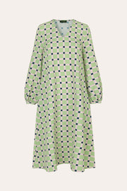 Stine Goya UK Nini Dress Dress 3077 Lilac Graphic Check