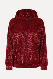 Stine Goya UK Oversize Hoodie Top Bordeaux