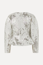 Stine Goya UK Peplum Top Top Lurex Garden