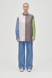 Stine Goya UK Pocket Elasticated Long Pants Pants Blue