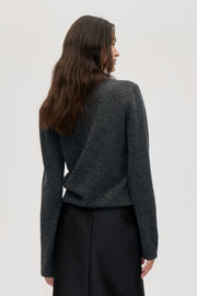 Stine Goya UK Polo Jumper Knit Tulle Flower