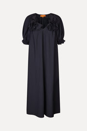 Stine Goya UK Puff Sleeve Detail Long Dress Dress Midnight Navy