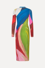 Stine Goya UK Pullover Long Sleeve Midi Dress Dress Hands