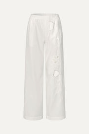 Stine Goya UK Relaxed Elasticated Waistband Pants Pants Ballerina Broderie