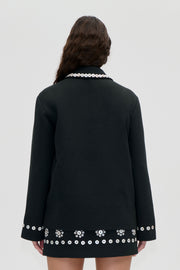 Stine Goya UK Relaxed Fit Jacket Jacket Buttoned Flowers