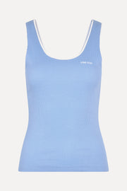 Stine Goya UK Rib Tank Top Top Bel Air Blue
