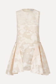 Stine Goya UK Romantic Ruffling Sleeveless Short Dress Dress Multiflowers