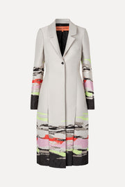 Stine Goya UK SGAneta Coat Coat Abstract Strokes