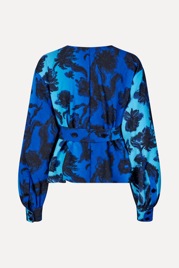 Stine Goya UK SGArlene Blouse Top Oil Pastel Anemone