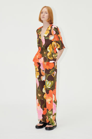 Stine Goya UK SGFatou Pants Pants Summer Night Poppies