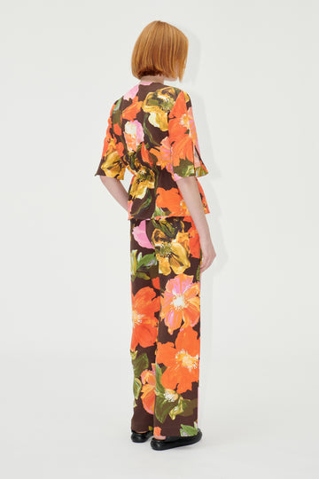Stine Goya UK SGFatou Pants Pants Summer Night Poppies