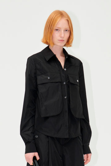 Stine Goya UK SGSarah Shirt Top Jet Black