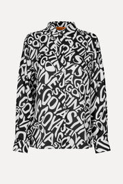 Stine Goya UK SGWal Shirt Top Liquified Logo