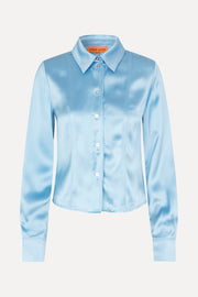 Stine Goya UK Shane Shirt Top Winter Sky