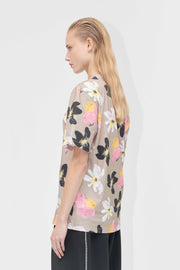 Stine Goya UK Short Sleeve T-Shirt Top Wild Flowers