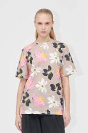 Stine Goya UK Short Sleeve T-Shirt Top Wild Flowers