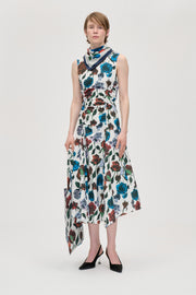Stine Goya UK Sleeveless Gathered Midi Dress Dress Wallpaper