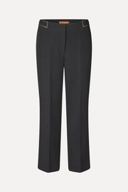 Stine Goya UK Straight Cropped Pants w/Slit Pants Jet Black