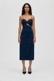 Stine Goya UK Strap Eyelet Midi Dress Dress Cherries On A Paisley