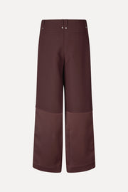 Stine Goya UK Structured Long Pants Pants Aubergine