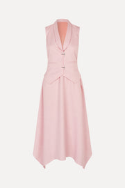 Stine Goya UK Tailored Handkerchief Dress Dress Coral Blush