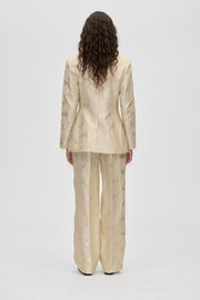 Stine Goya UK Tailored Long Pants Pants Porcelain Cream