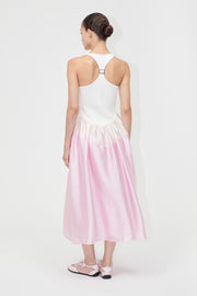 Stine Goya UK Tank Hybrid Long Dress Dress Pastel Pink