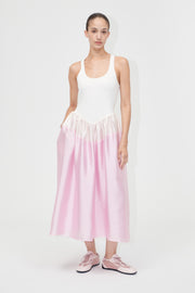 Stine Goya UK Tank Hybrid Long Dress Dress Pastel Pink