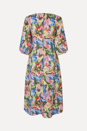 Stine Goya UK Three-Quarter Sleeve Midi Dress Dress Loves Me, Loves Me Not